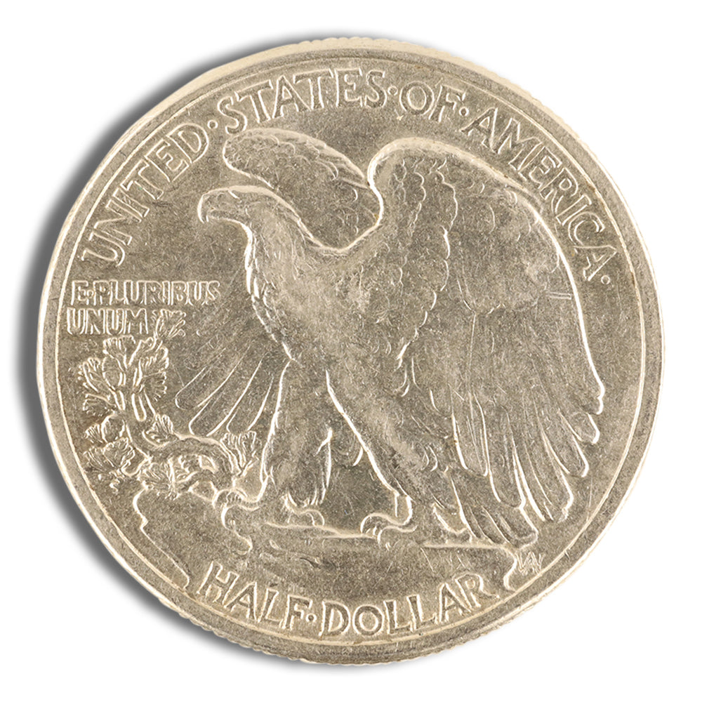 $1 FV 90% Silver Walking Liberty Half Dollars - XF/AU