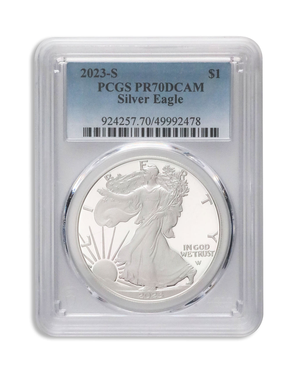 2023-S Proof Silver Eagle PCGS PR70