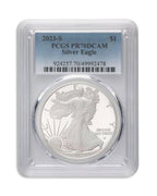 2023-S Proof Silver Eagle PCGS PR70