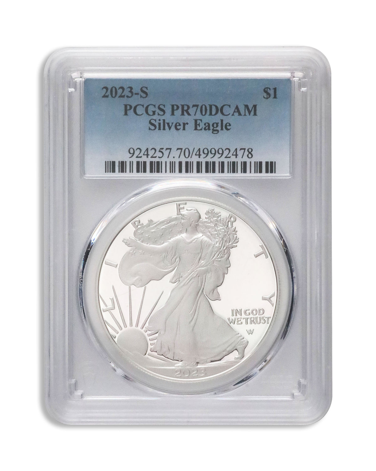 2023-S Proof Silver Eagle PCGS PR70