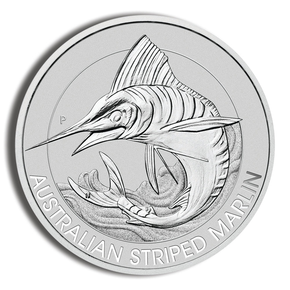 2020 1.5 oz Australian Striped Marlin Silver Coin