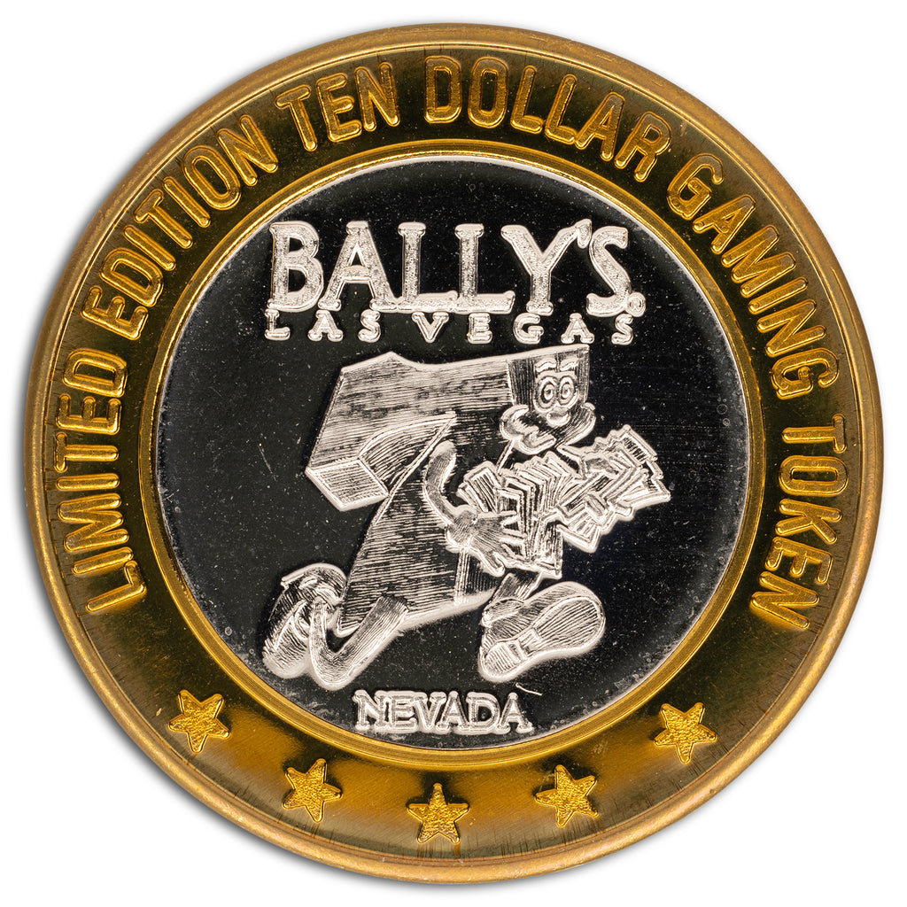 Silver .999 Casino Strikes $10