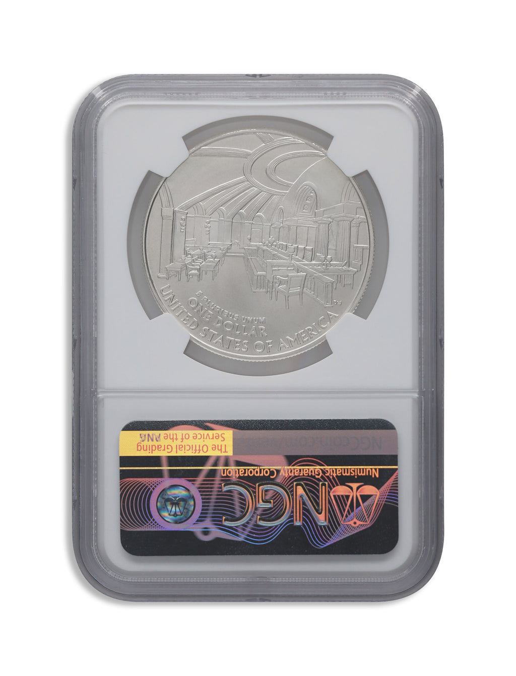 2005-P $1 John Marshall Silver Commem - NGC MS70