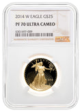 2014-W 1/2 oz Proof Gold Eagle $25 NGC PF70