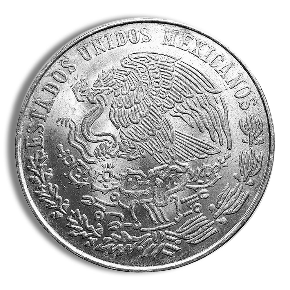 1972 Mexican 25 Pesos Juarez Silver Coin (AU/BU)