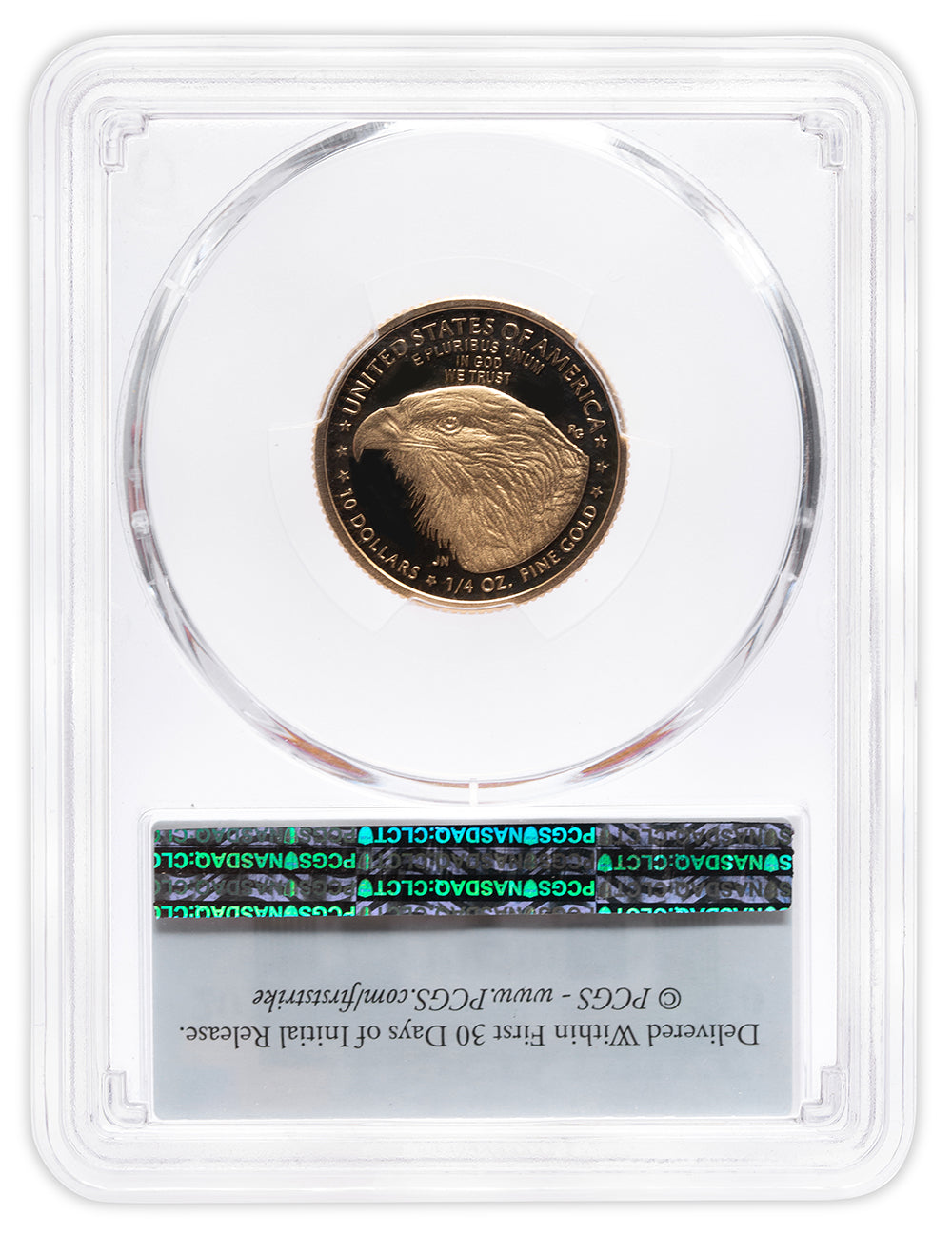 2021-W 1/4 oz Proof Gold Eagle $10 PCGS PR70 FS - Type 2