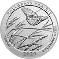 2020 5 oz ATB Tallgrass Prairie Silver Coin - BU
