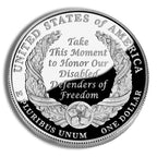 2010-W $1 Disabled Veterans Silver Commem - Proof