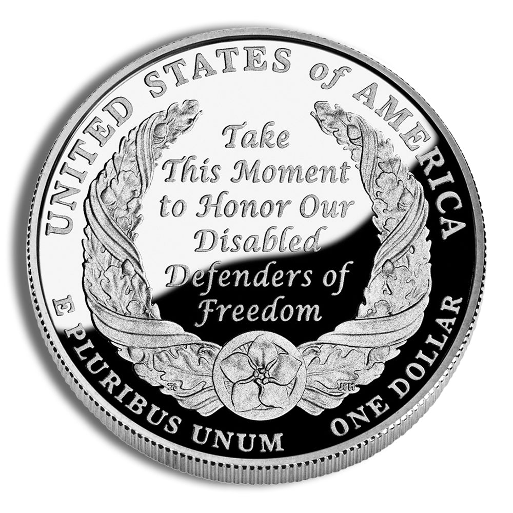 2010-W $1 Disabled Veterans Silver Commem - Proof