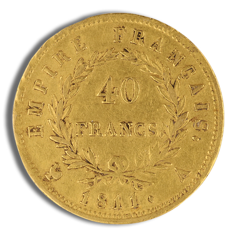 France Gold 40 Francs - Napoleon I (1806-1813)