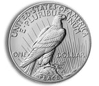 2024-P Peace Silver Dollar w/Box & COA