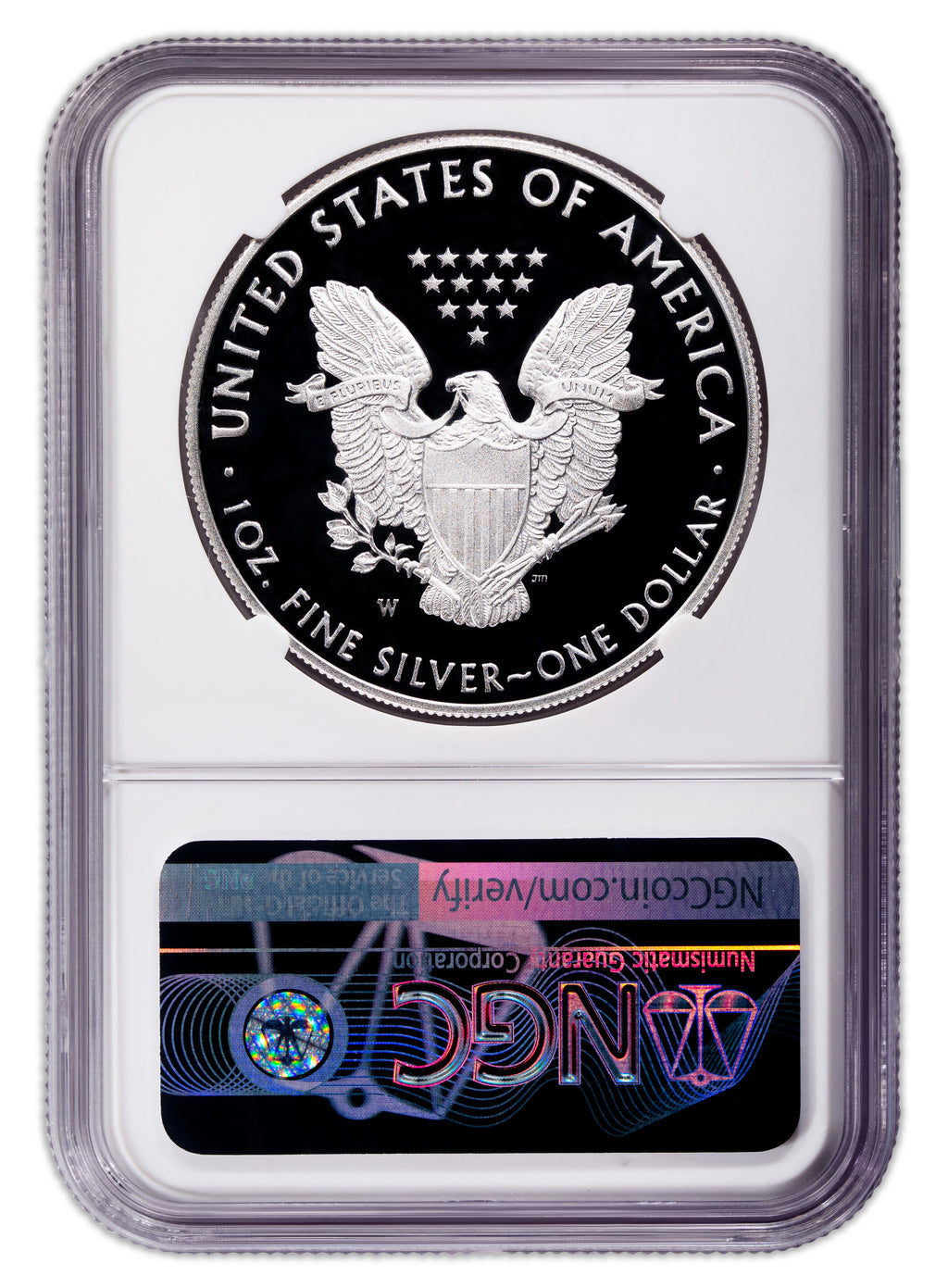 2007-W Proof Silver Eagle NGC PF70