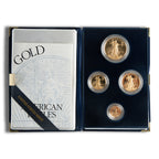 Four Coin Proof Gold Eagle Set - Box/COA (Date Varies)