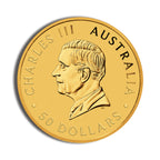 1/2 oz Australian Kangaroo/Nugget Gold Coin (Year Varies)
