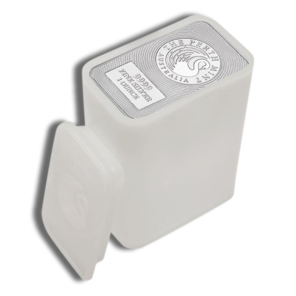 1 oz Silver Bar - Perth Mint - Kangaroo