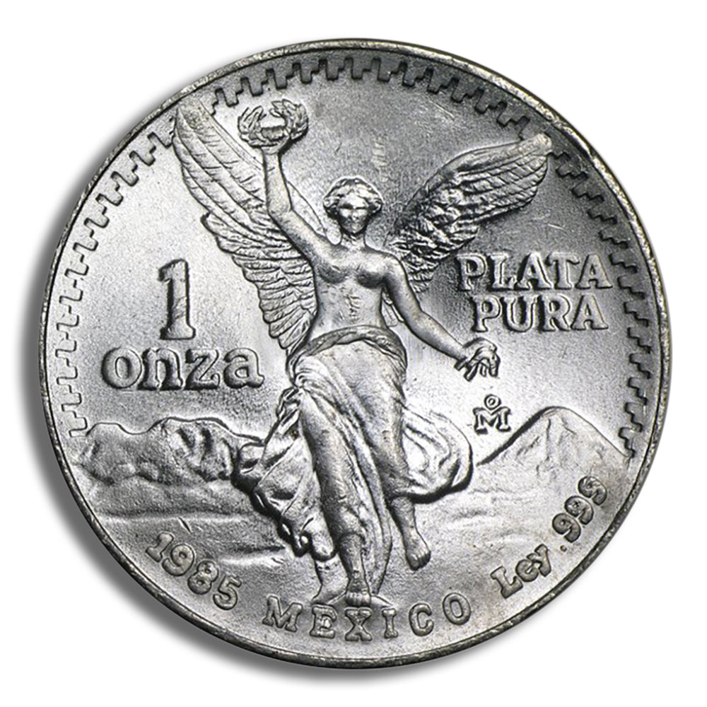 1985 1 oz Silver Mexican Libertad - BU