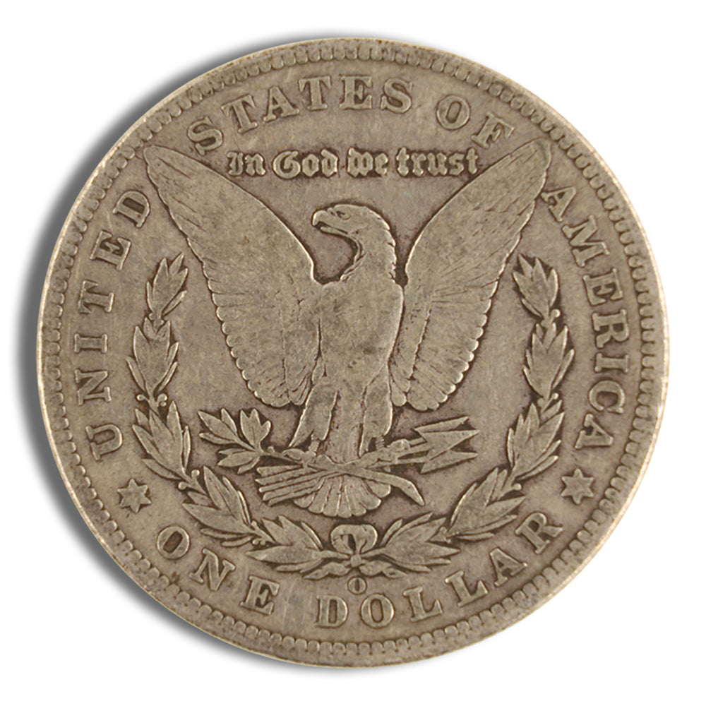 1878-1904 Morgan Silver Dollar - F+