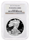 2012-W Proof Silver Eagle NGC PF69