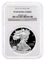 2012-W Proof Silver Eagle NGC PF69