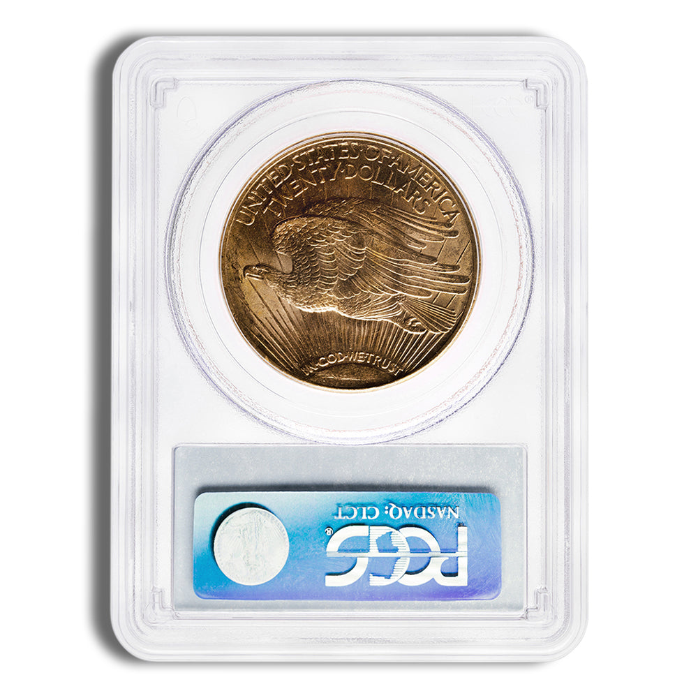 $20 Gold Saint-Gaudens Double Eagle - PCGS MS62