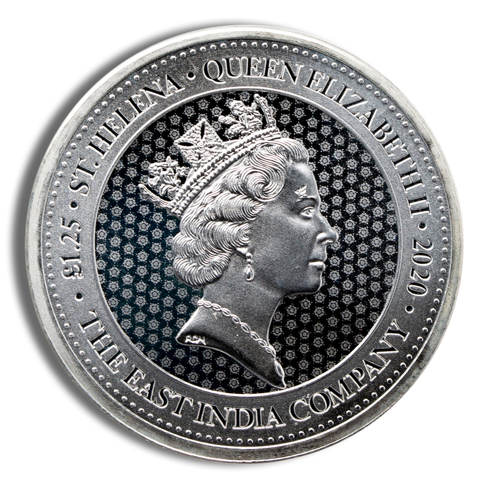 1.25 oz St. Helena Silver Coin (Year/Design Varies)