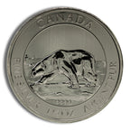 2013 1.5 oz Canadian Polar Bear Silver Coin
