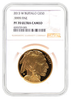 2013-W $50 Proof Gold Buffalo NGC PF70