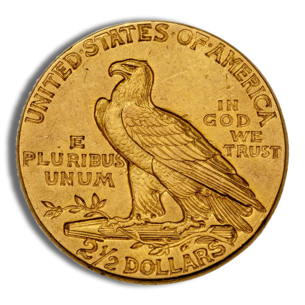 $2.5 Gold Indian Quarter Eagle - AU