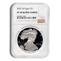 2022-W Proof Silver Eagle NGC PF70