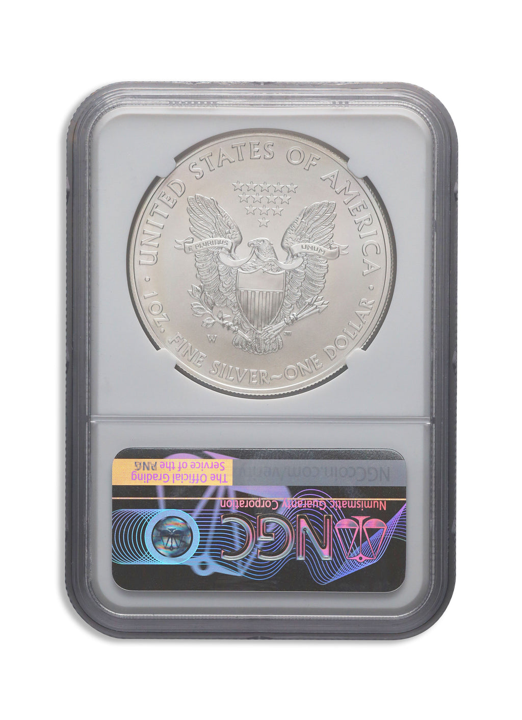 2014-W Burnished Silver Eagle NGC MS70 ER