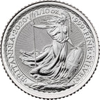 1/10 oz Great Britain Silver Britannia - BU (Year Varies)