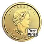 1/20 oz Gold Maple Leaf (Year Varies - Sealed)