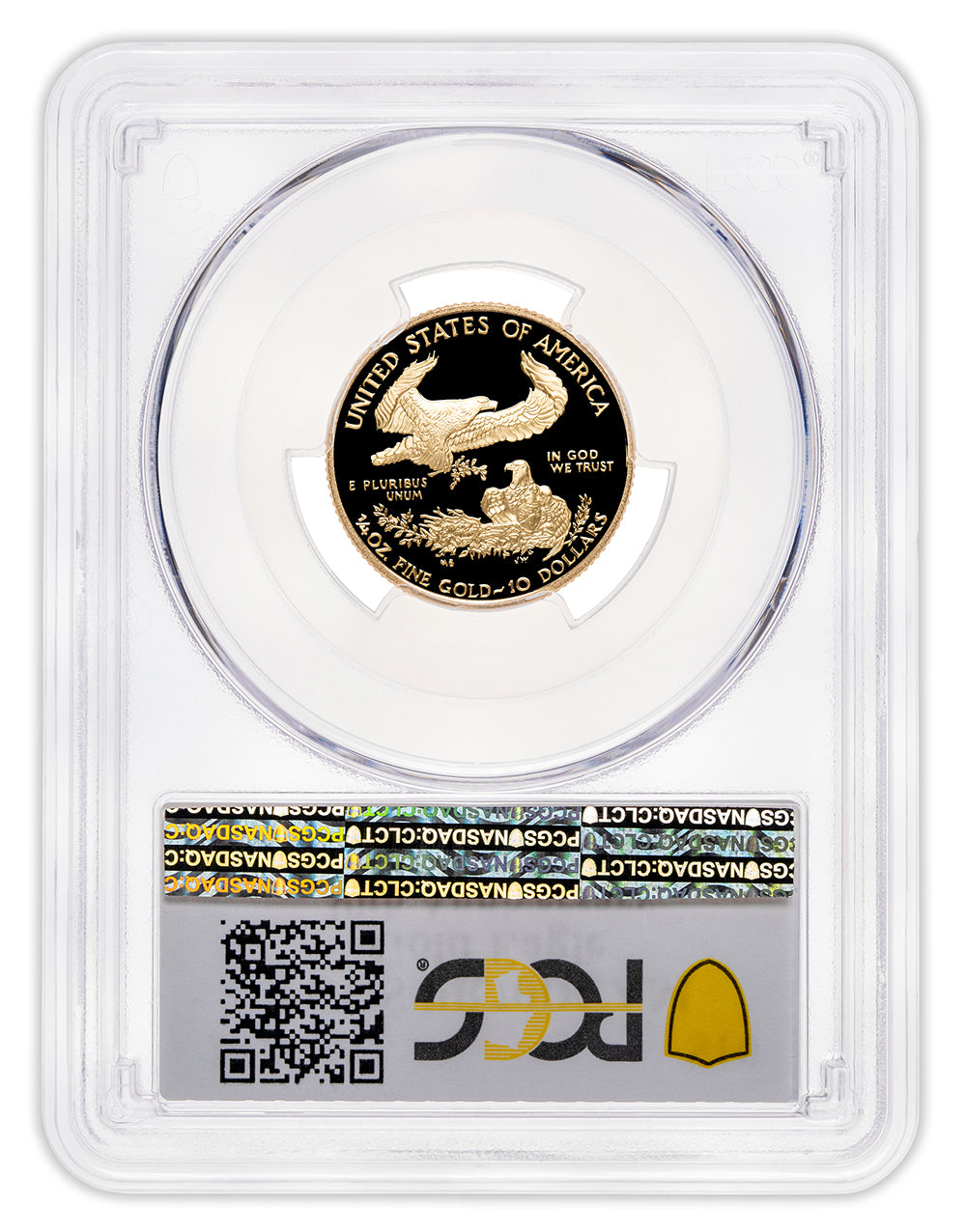 2002-W 1/4 oz Proof Gold Eagle $10 PCGS PR70