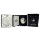 2002-W Proof Silver Eagle with Box & COA