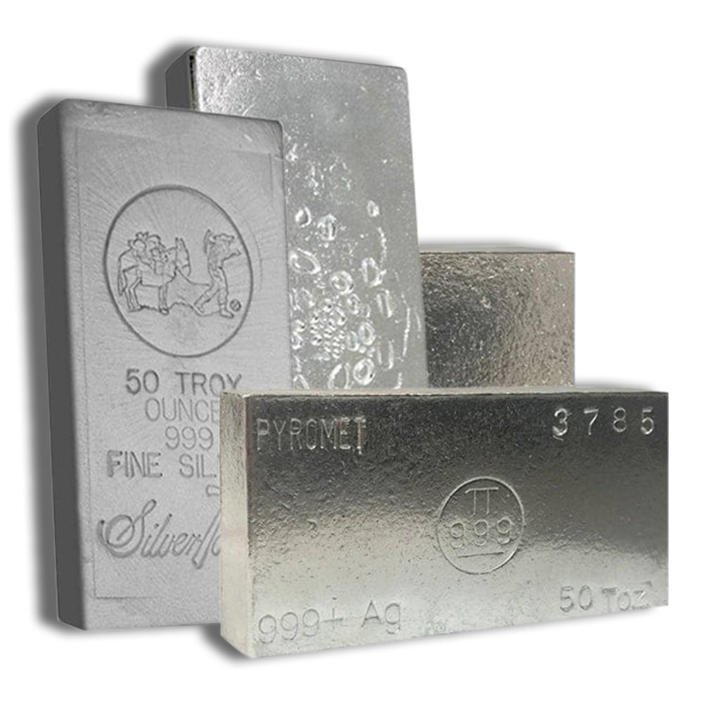 Miscellaneous Marked.999 Silver (more than 50 oz)