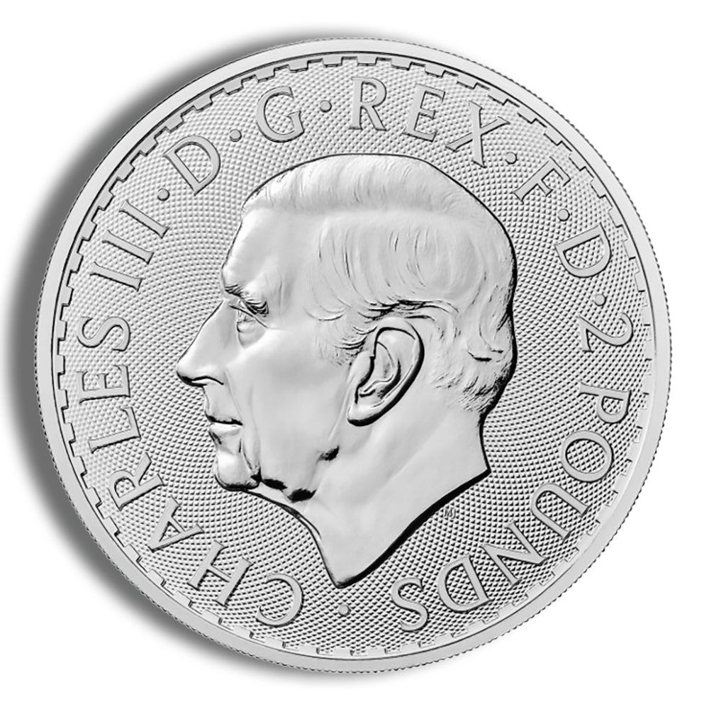 1 oz Great Britain Silver Britannia.999 (Year Varies)