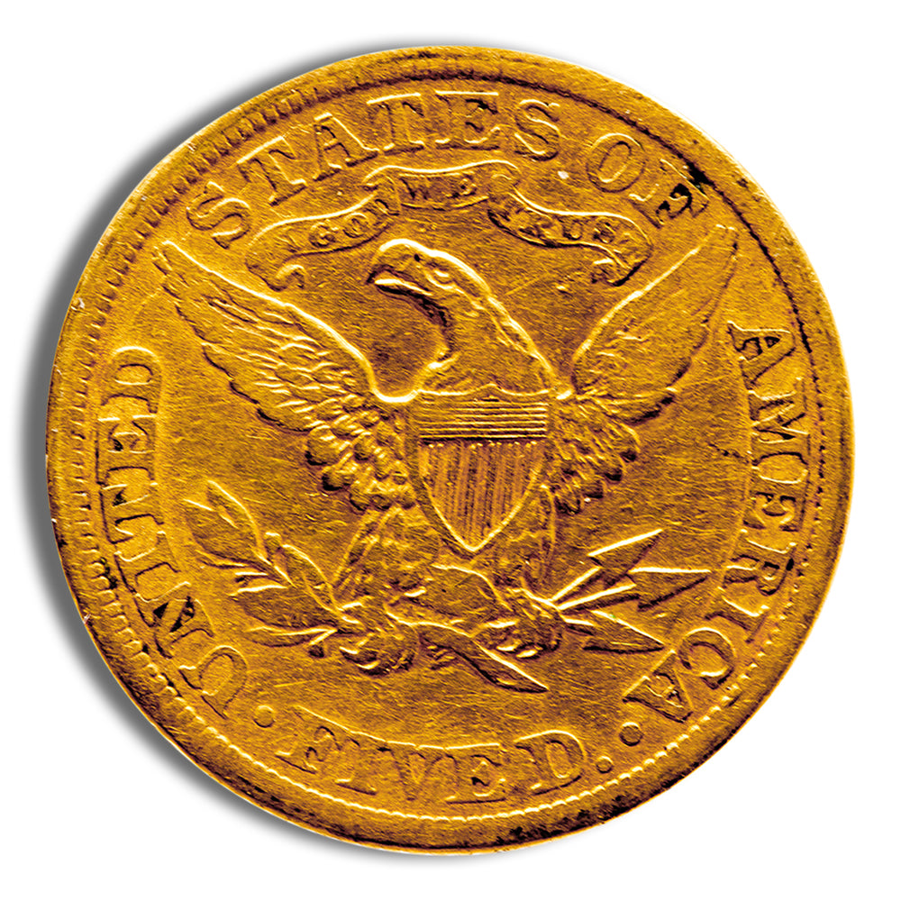 $5 Gold Liberty Half Eagle - Any Grade
