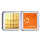 20 x 1 gram.9999 Valcambi CombiBar™ Gold (In Assay)