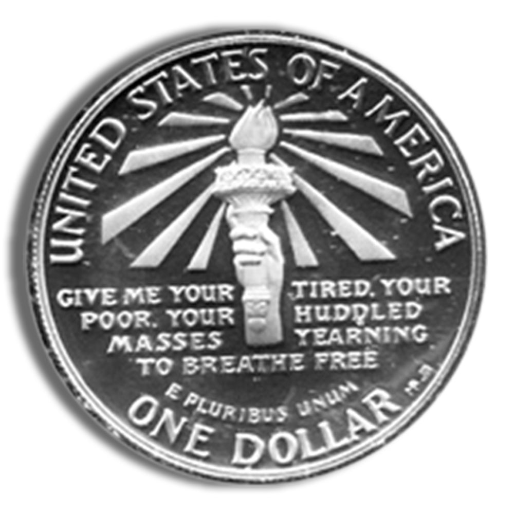 1986-S $1 Statue of Liberty Silver Commem - Proof
