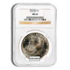 Peace Dollar - NGC MS65