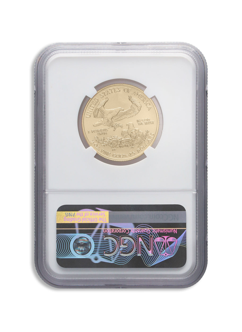 2005 1/2 oz Gold Eagle $25 NGC MS70