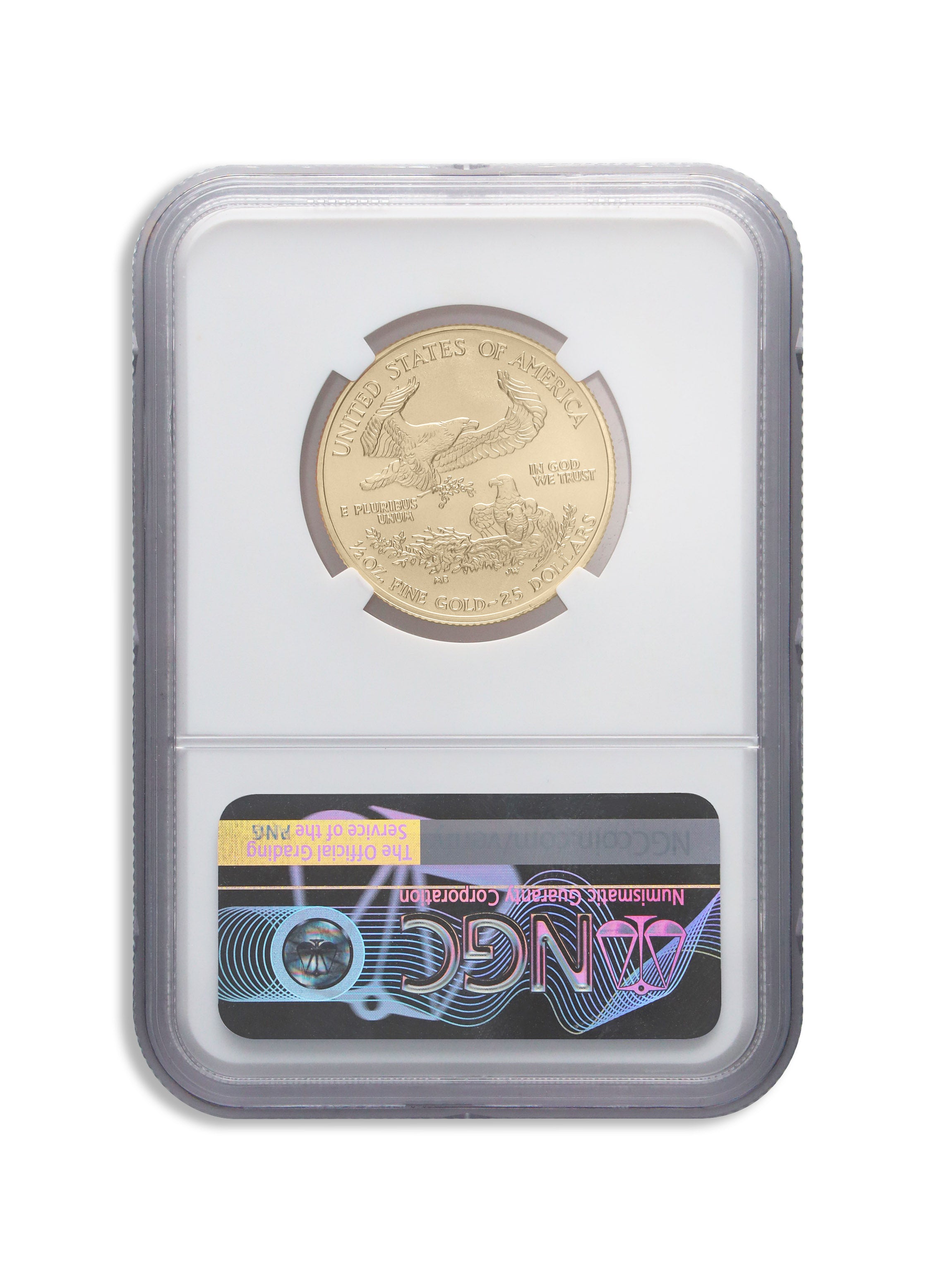 2005 1/2 oz Gold Eagle $25 NGC MS70