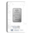 1 oz Palladium Bar - PAMP Fortuna (Carded)