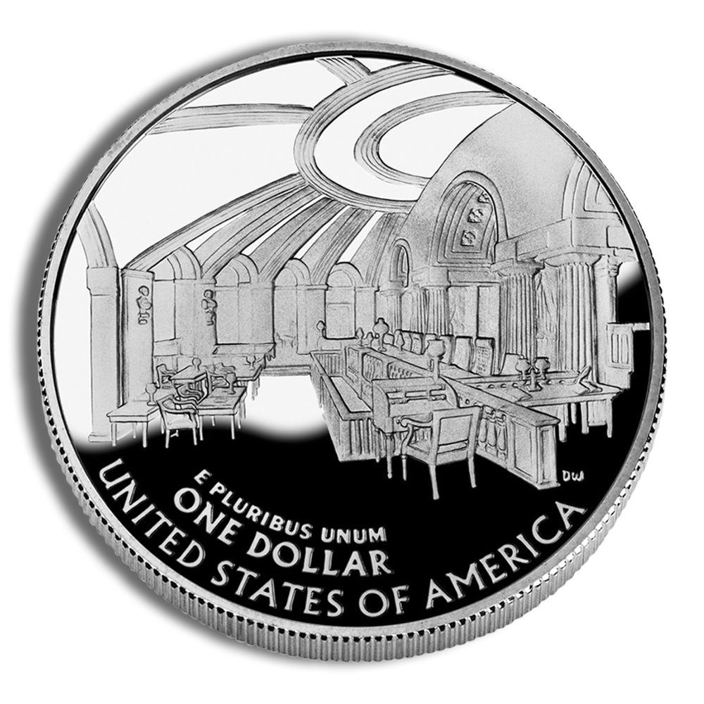 2005-P $1 John Marshall Silver Commem - Proof