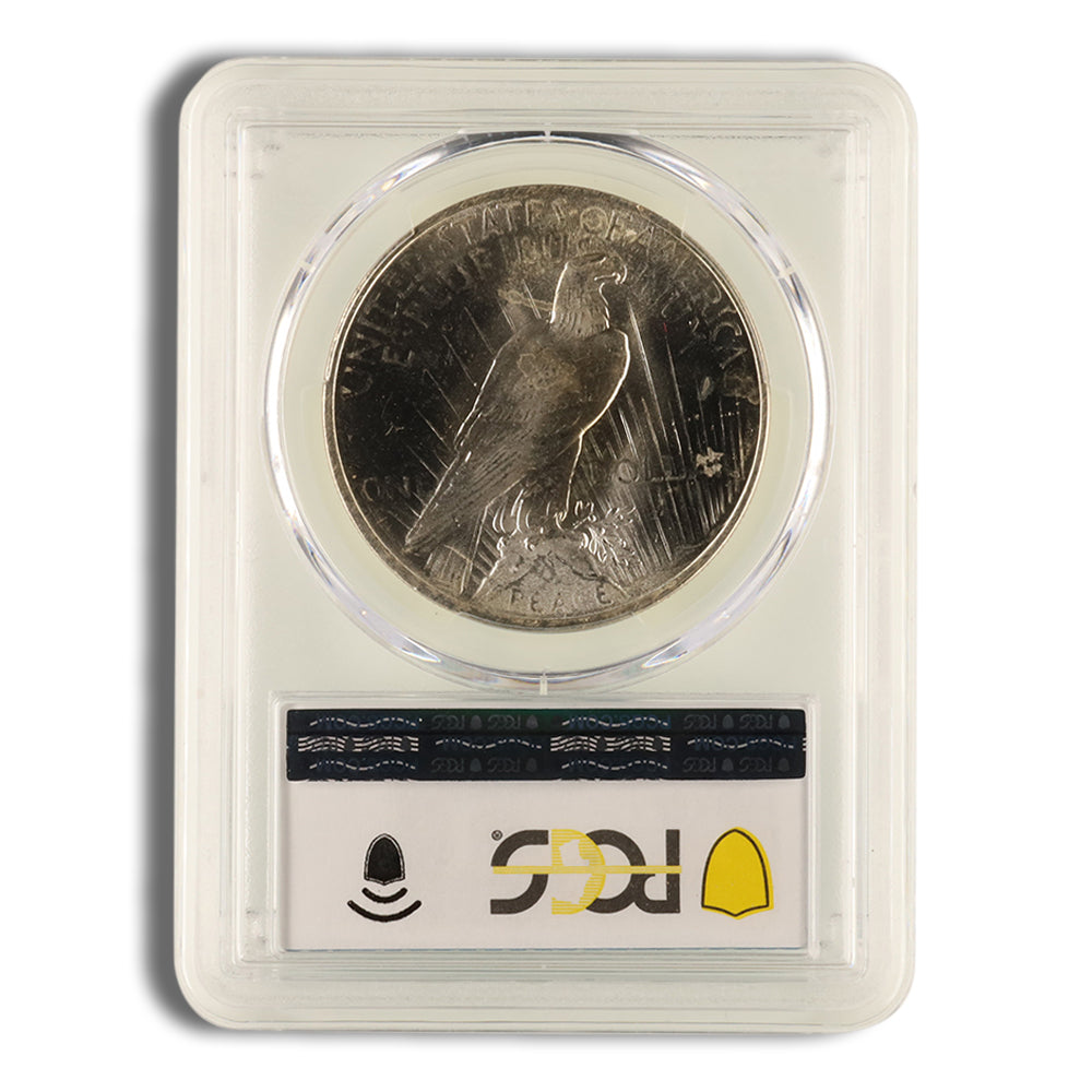 Peace Dollar - PCGS MS63 (Toned)