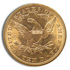 $10 Gold Liberty Eagle - AU