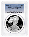 1999-P Proof Silver Eagle PCGS PR70