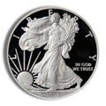 2008-W Proof Silver Eagle with Box & COA