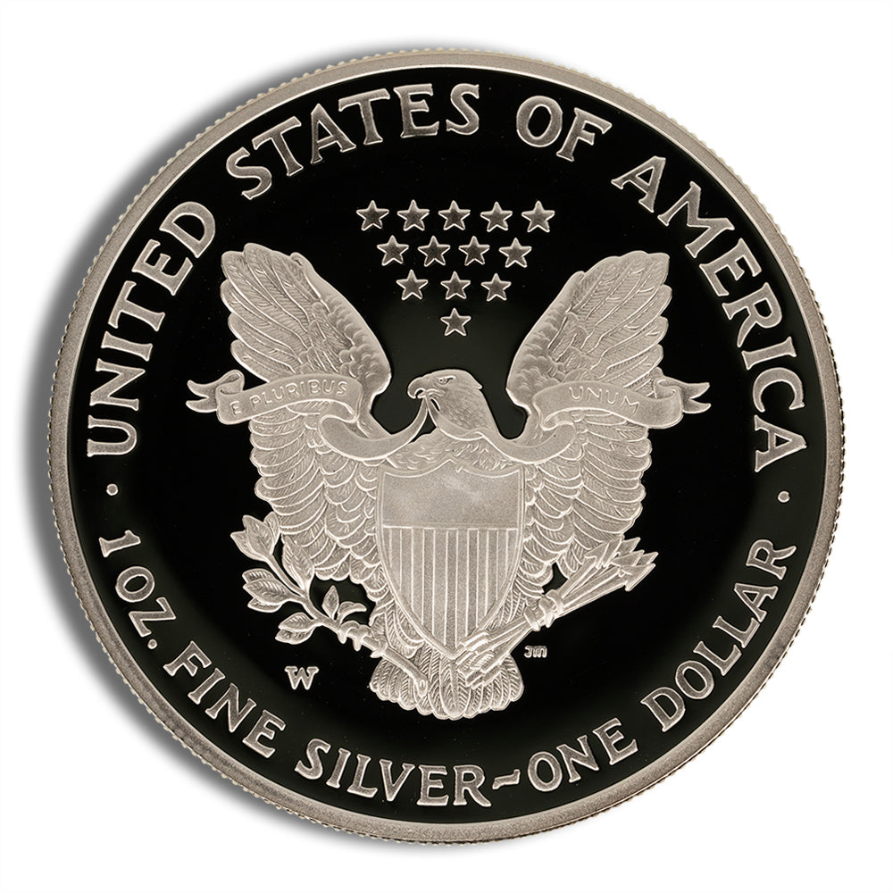 2005-W Proof Silver Eagle with Box & COA