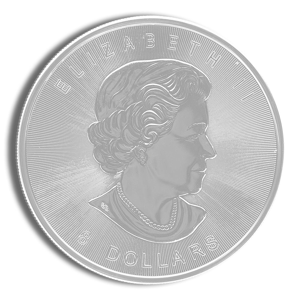 2015 1.5 oz Canadian Polar Bear & Cub Silver Coin